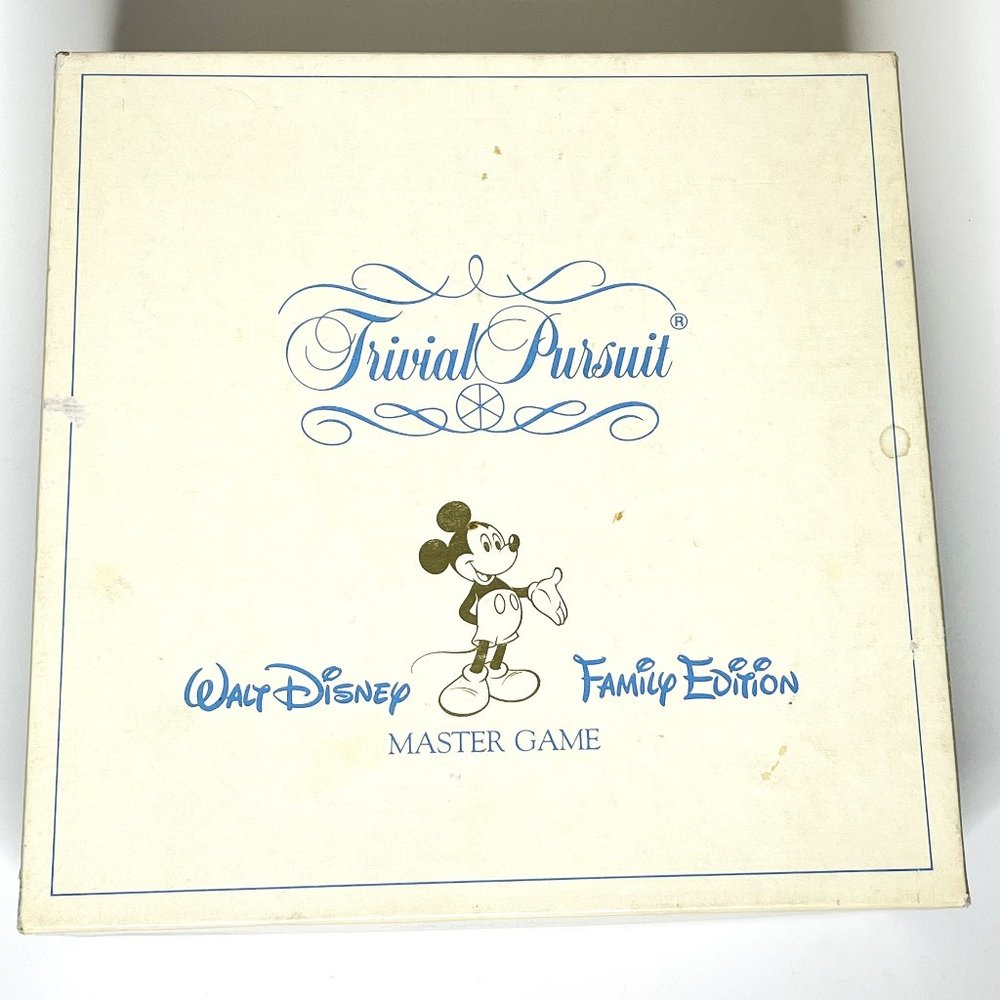 Vintage 1985 Trivial Pursuit Walt Disney Family Edition - Master Game #5